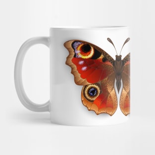 Butterfly Peacock Eye Mug